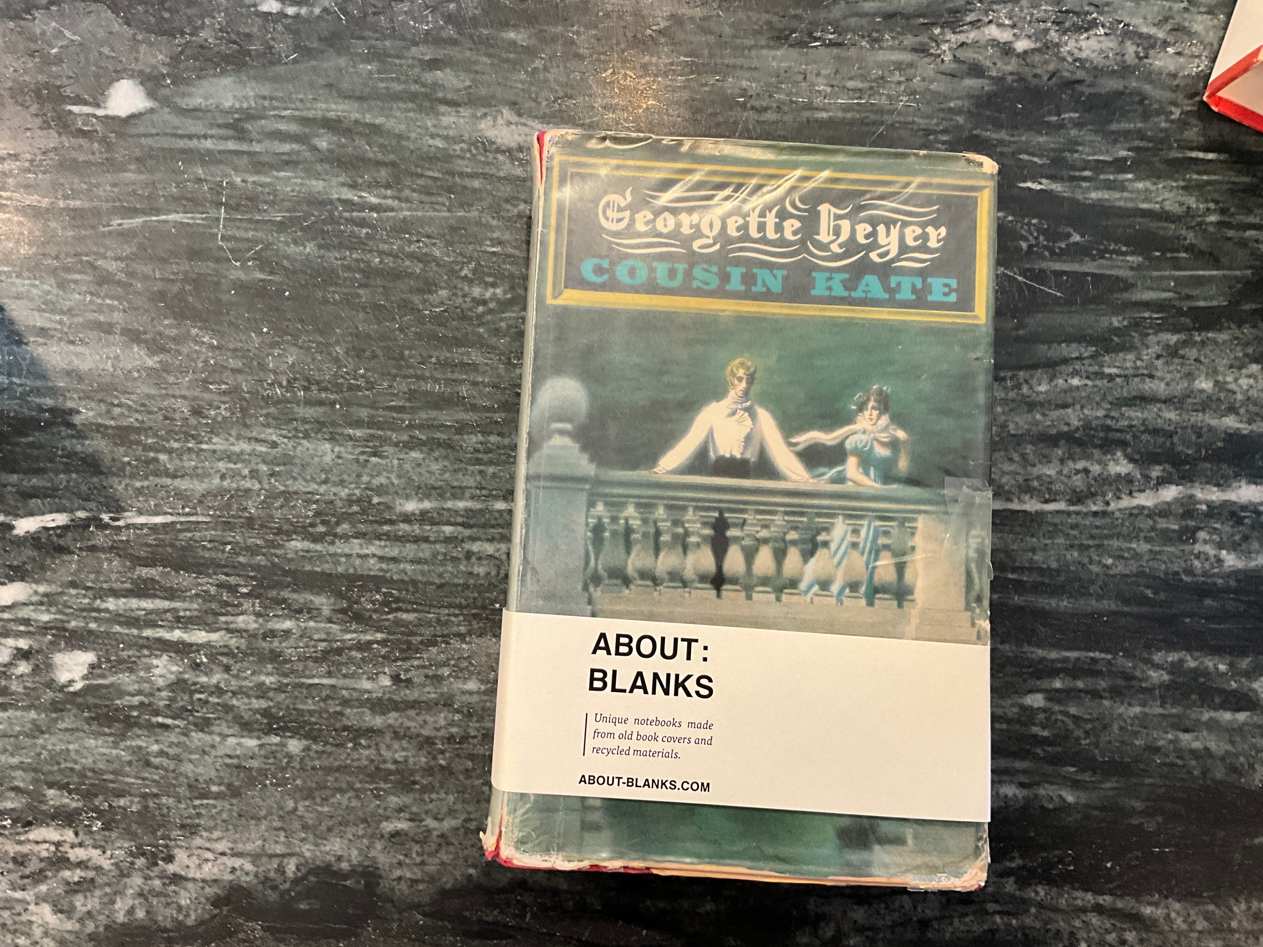 Vintage About Blanks Notebook: Cousin Kate