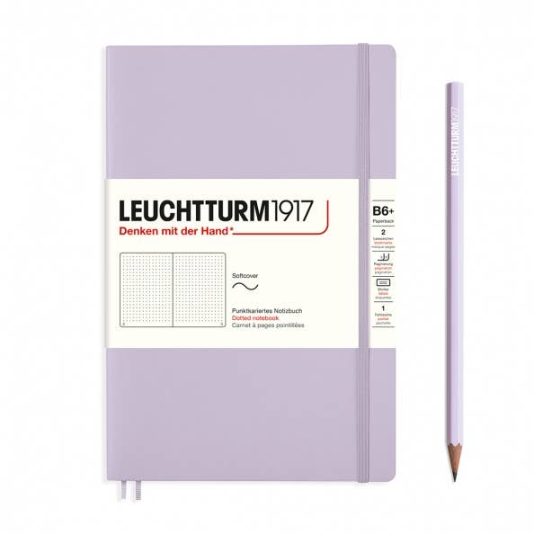 Notebooks - Paperback (B6+): Lilac / Softcover / Dotted