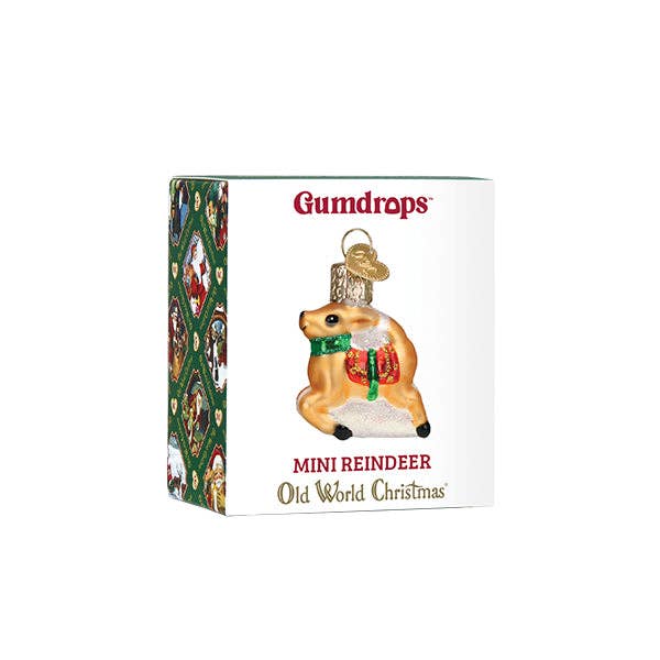 Mini Reindeer Ornament