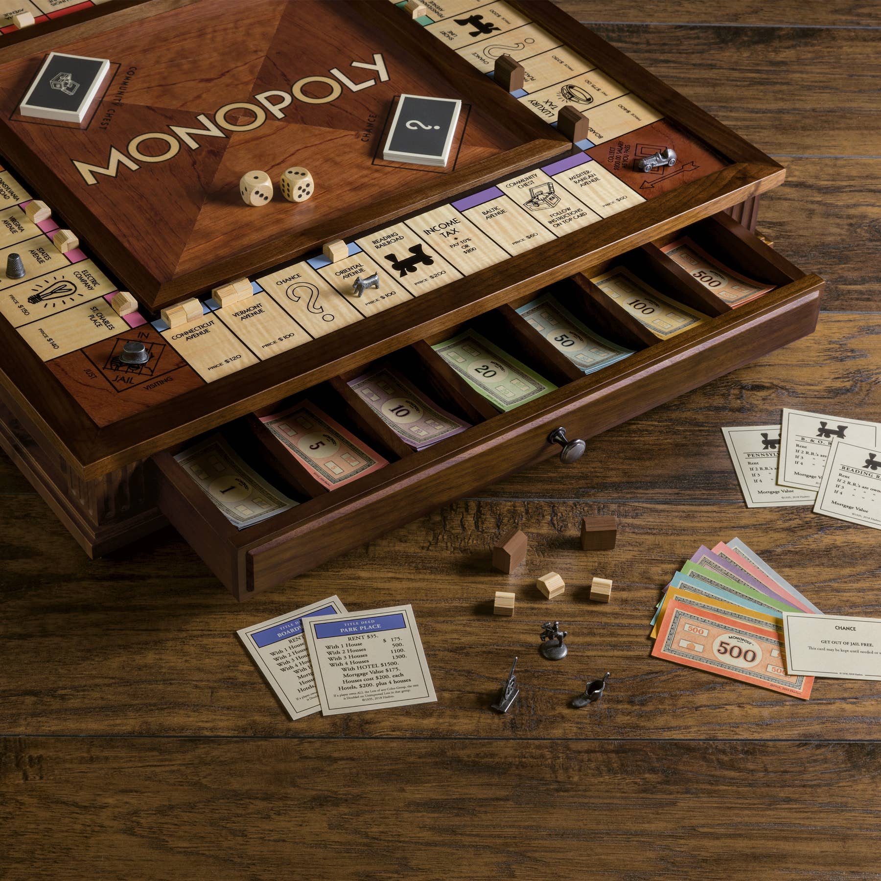 WS Game Company Monopoly Heirloom Edition