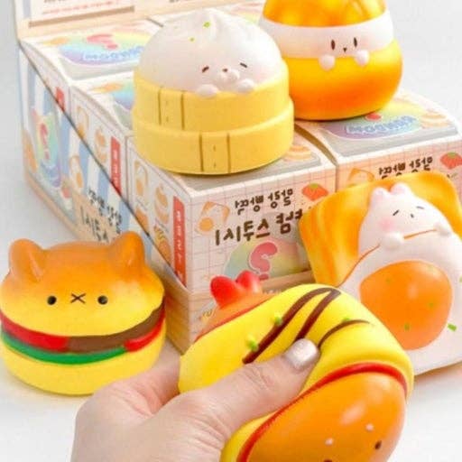 Squeeze the cuteness!  Yum Yum Bread Random Squishy Box
