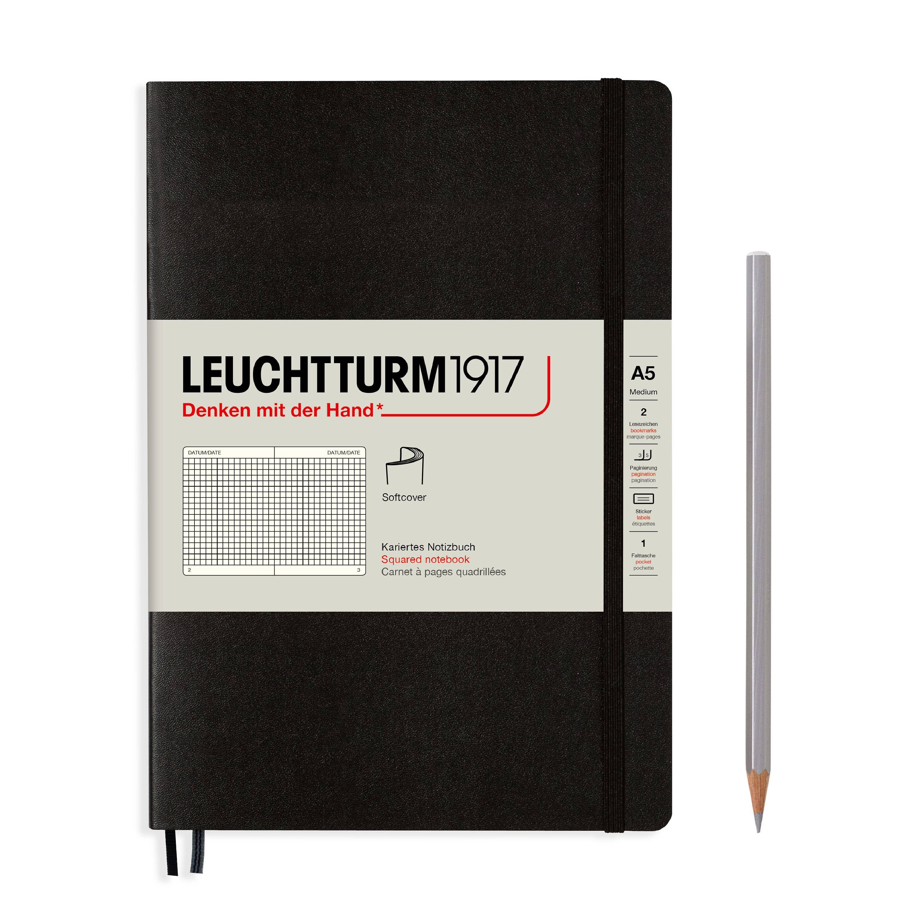 Notebooks - Medium (A5): Red / Hardcover / Ruled