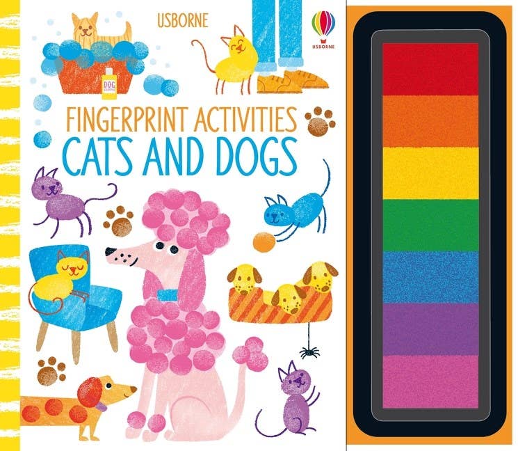 Fingerprint Activities Cats & Dogs: Usborne