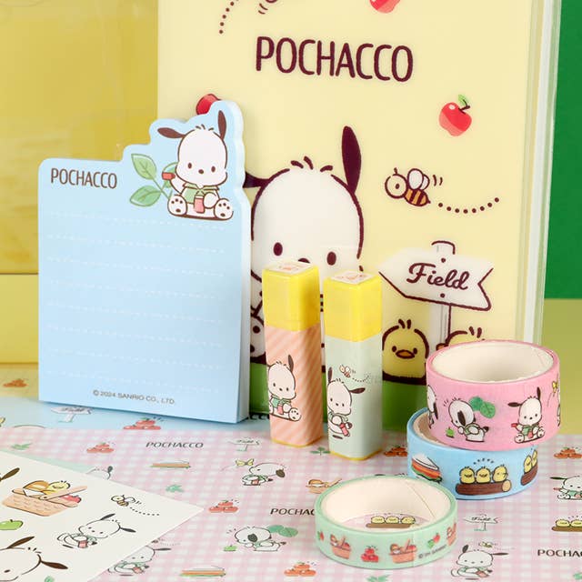 Pochacco Cute Diary Deco Bag Set/ Sanrio/ gift set