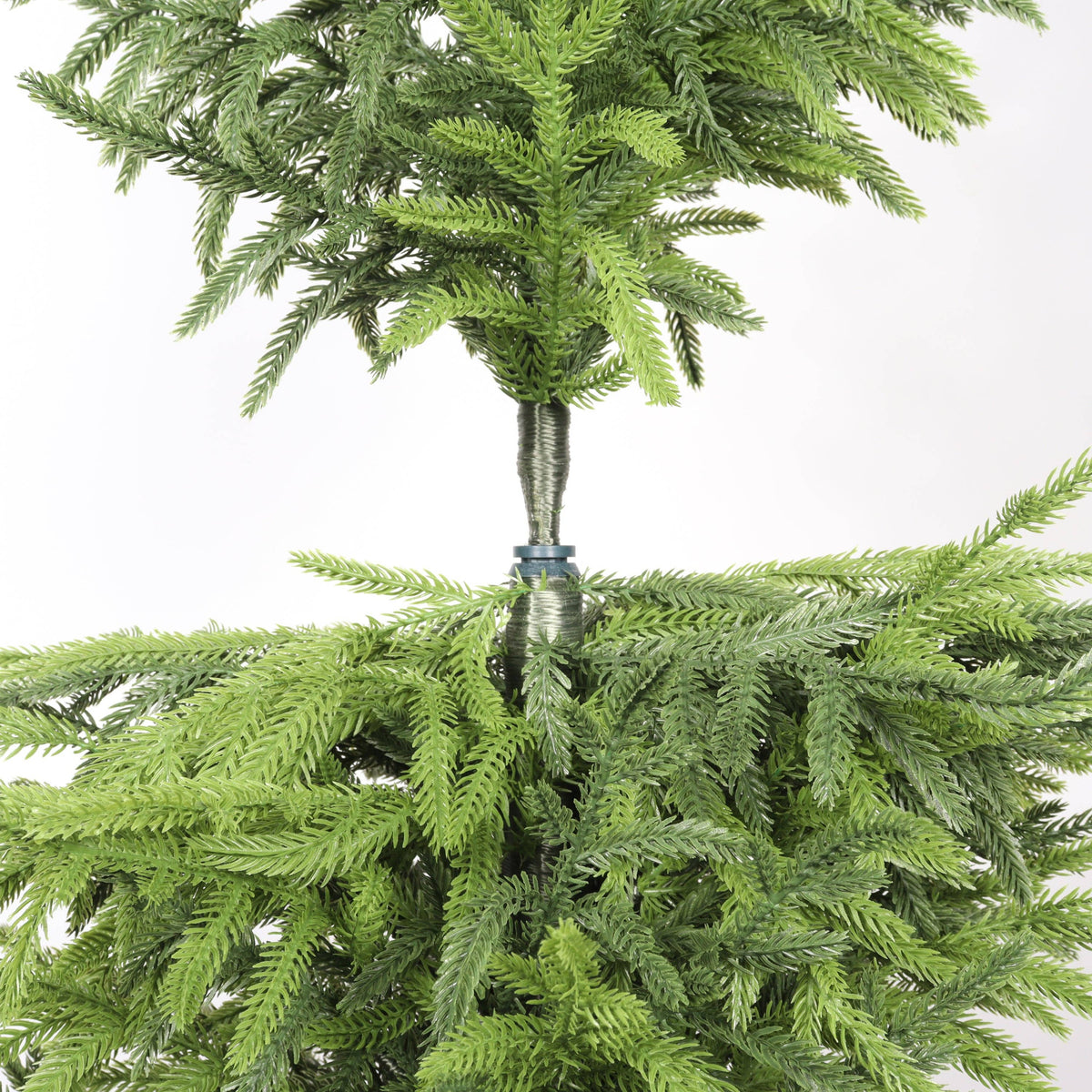 Artificial Pine Tree in Black Pot, 4- or 5-Foot, Single or Set of 2: 4' / 1pc/set
