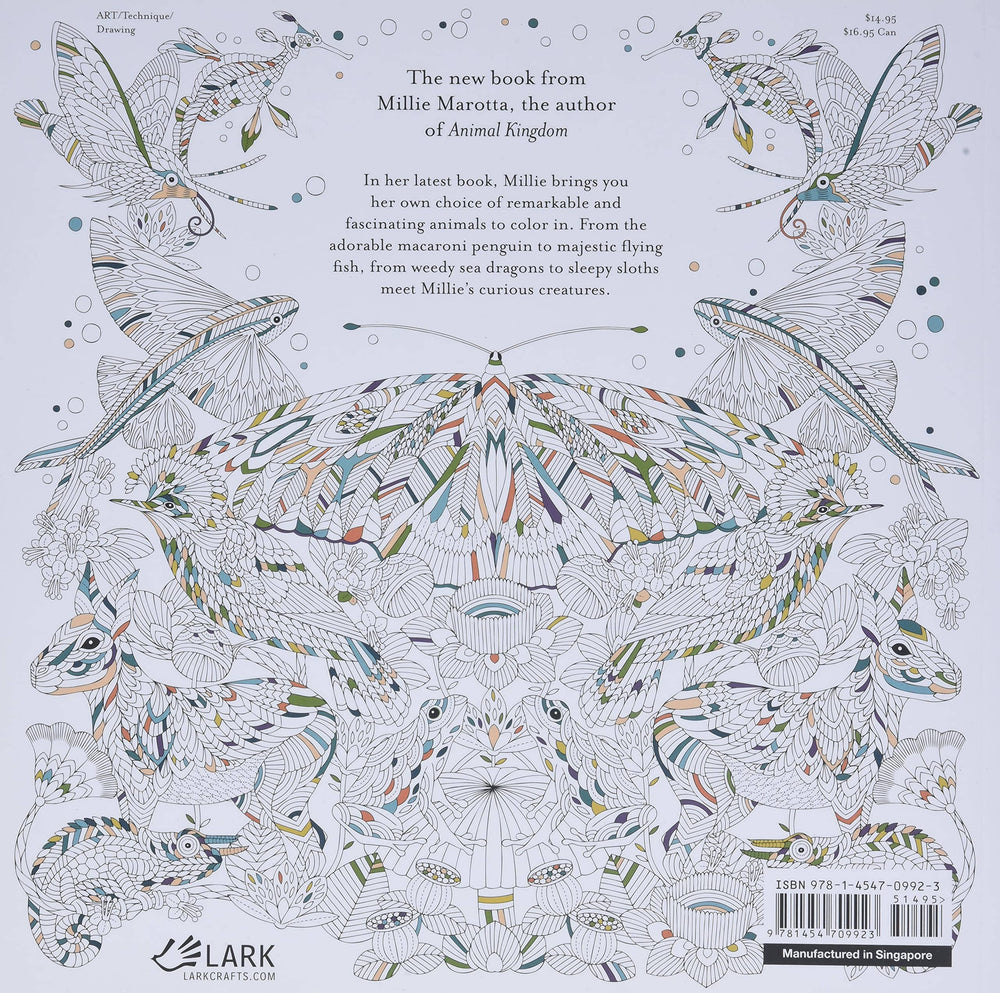 Millie Marotta Curious Creatures Coloring Book