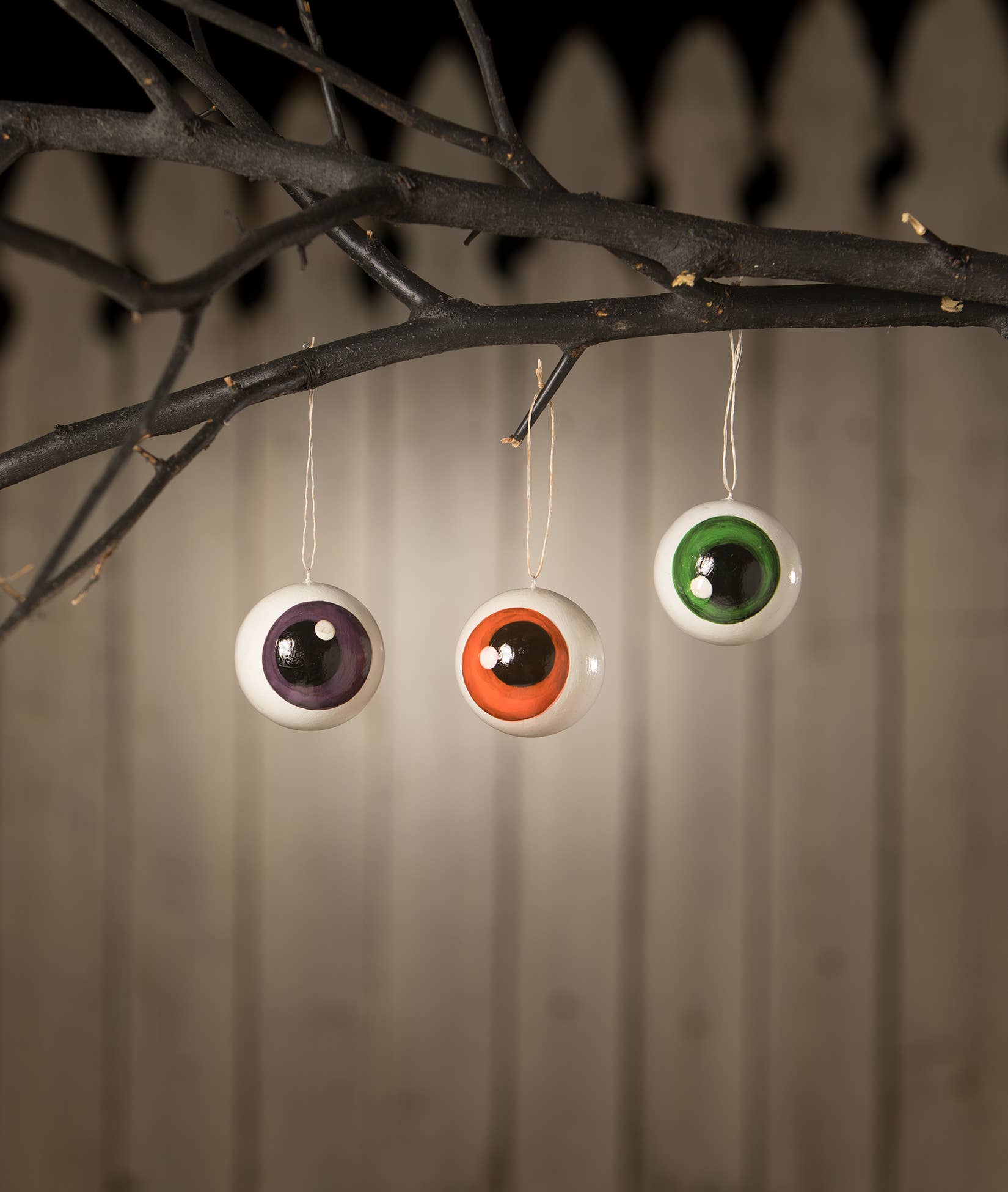 Googly Green Eyeball Ornament