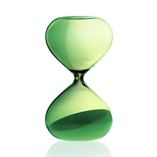 Hourglass/ Large/ 15min: Green