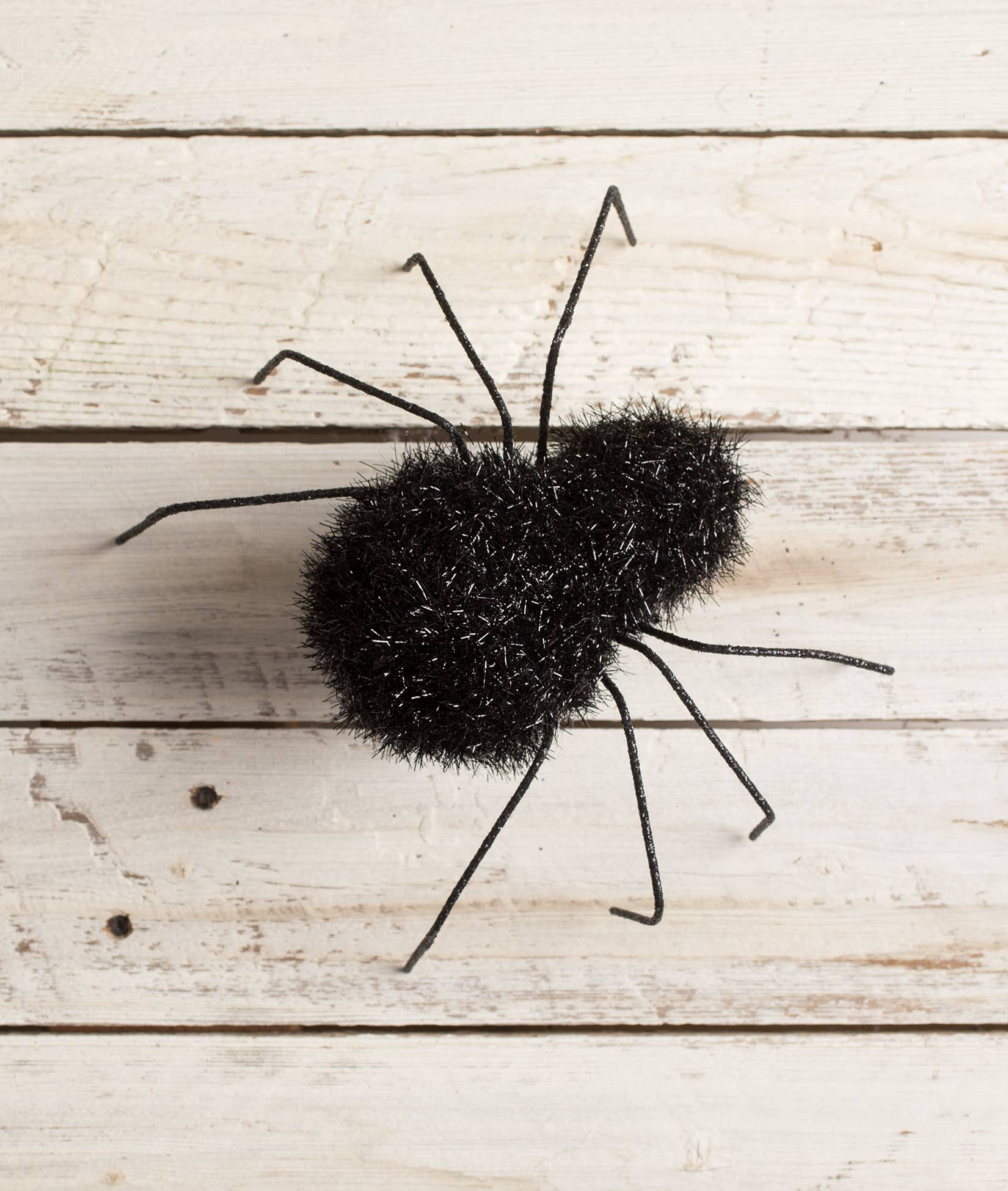 Black Tinsel Spider Large