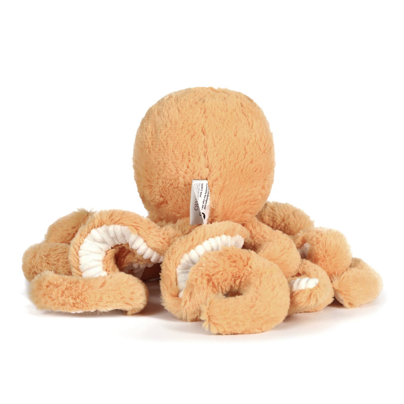 Little Ollie Octopus Gold Soft Toy  8.5" / 22cm