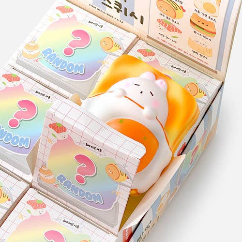 Squeeze the cuteness!  Yum Yum Bread Random Squishy Box