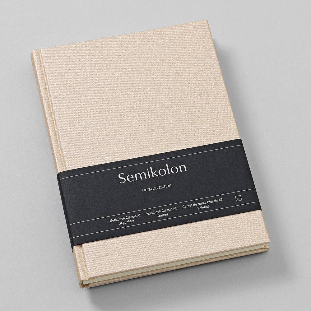 Notebook Classic (A5), Metallic Edition: Urban Bronze
