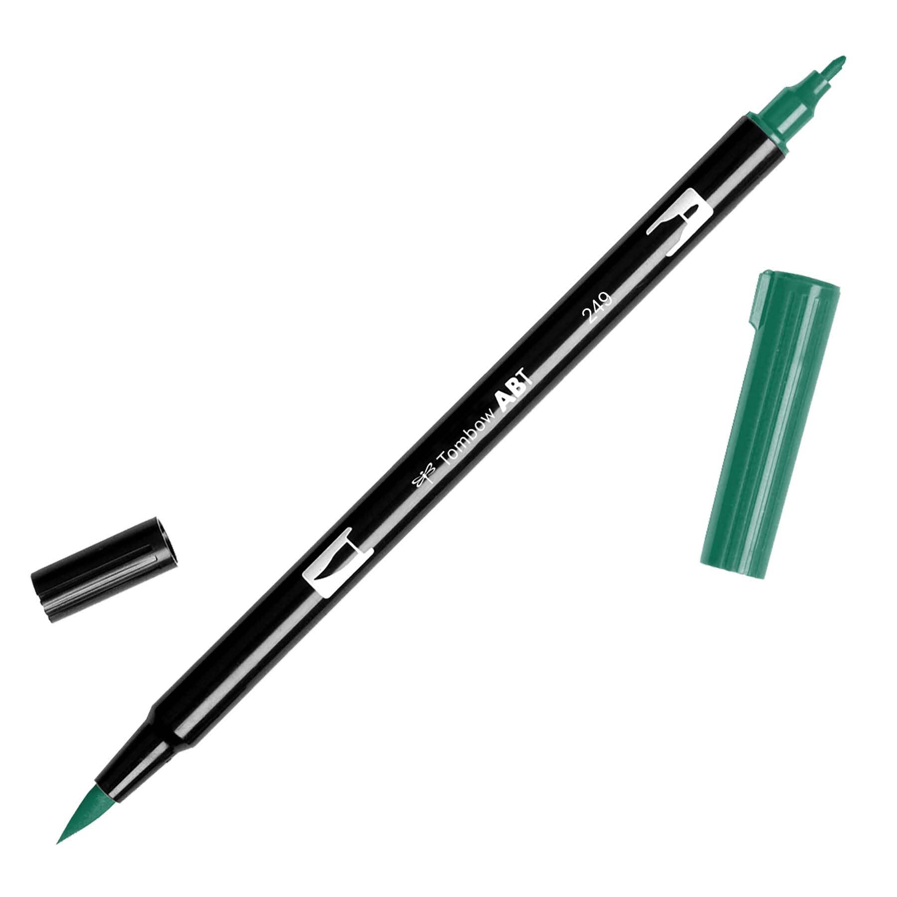 Dual Brush Pen Art Markers - Open Stock: 076 Green Ochre - SKU# 56509