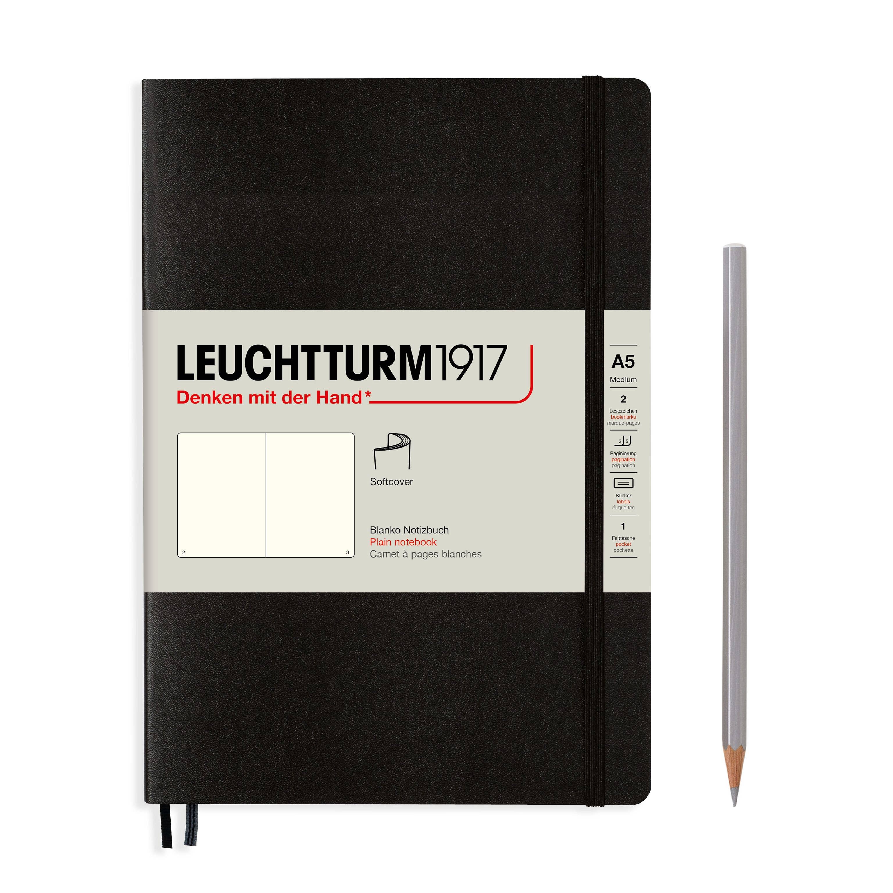 Notebooks - Medium (A5): Red / Hardcover / Ruled