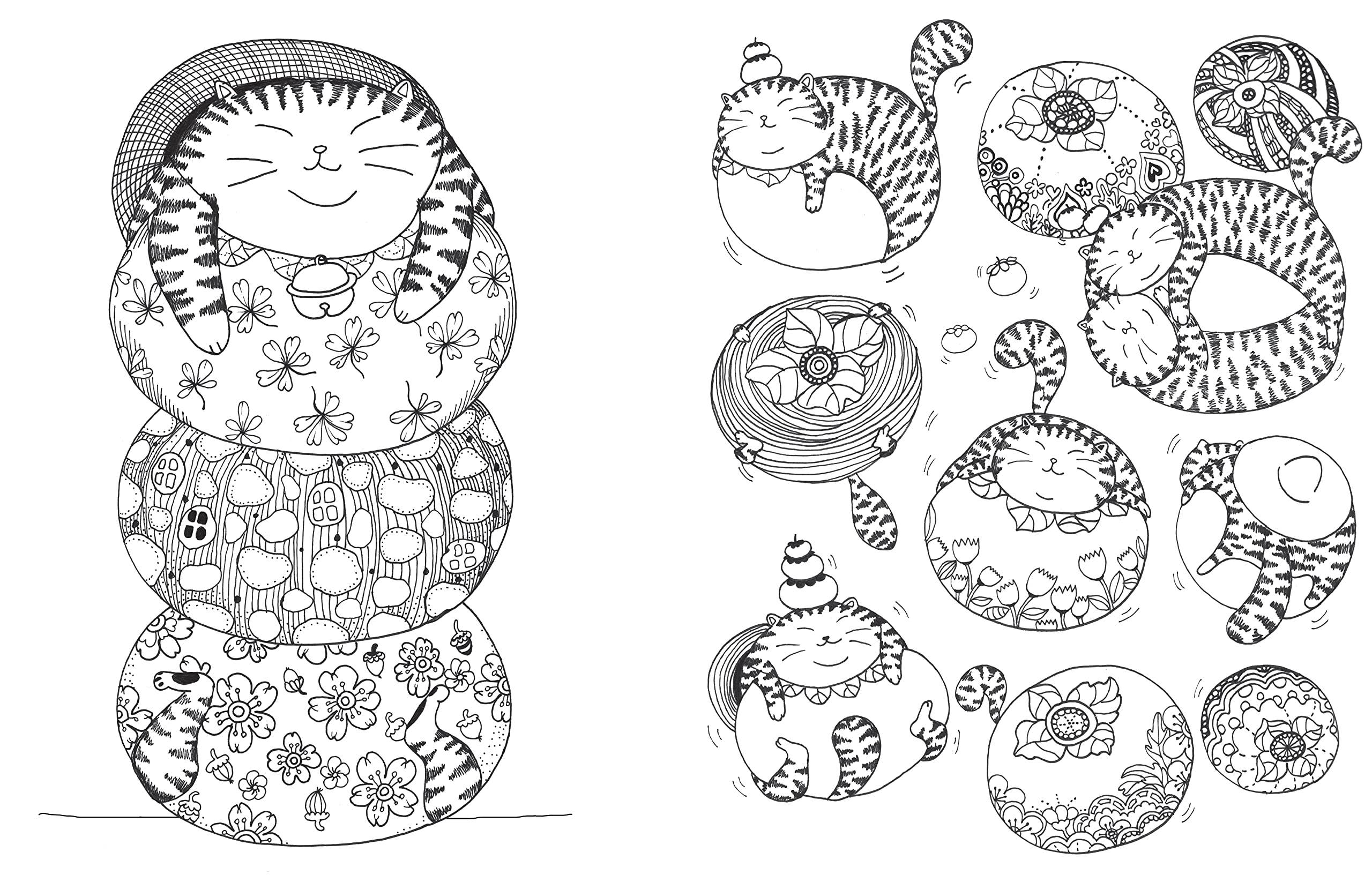 A Million Cats Coloring Book