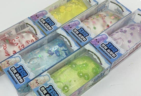NEW! Toothpaste Tube Chewy Confetti Squishy Fidget