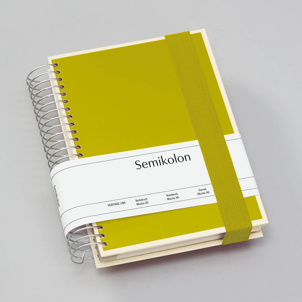 Heritage Line - Spiral Notebook Mucho: Fango / Medium