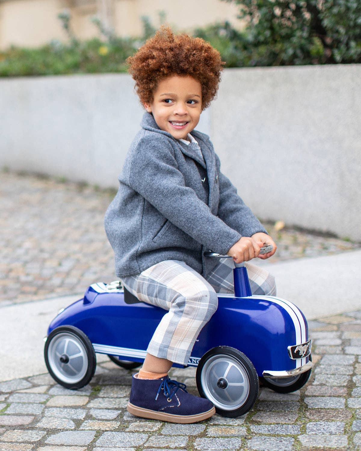 Ride-On FORD Mustang: Blue