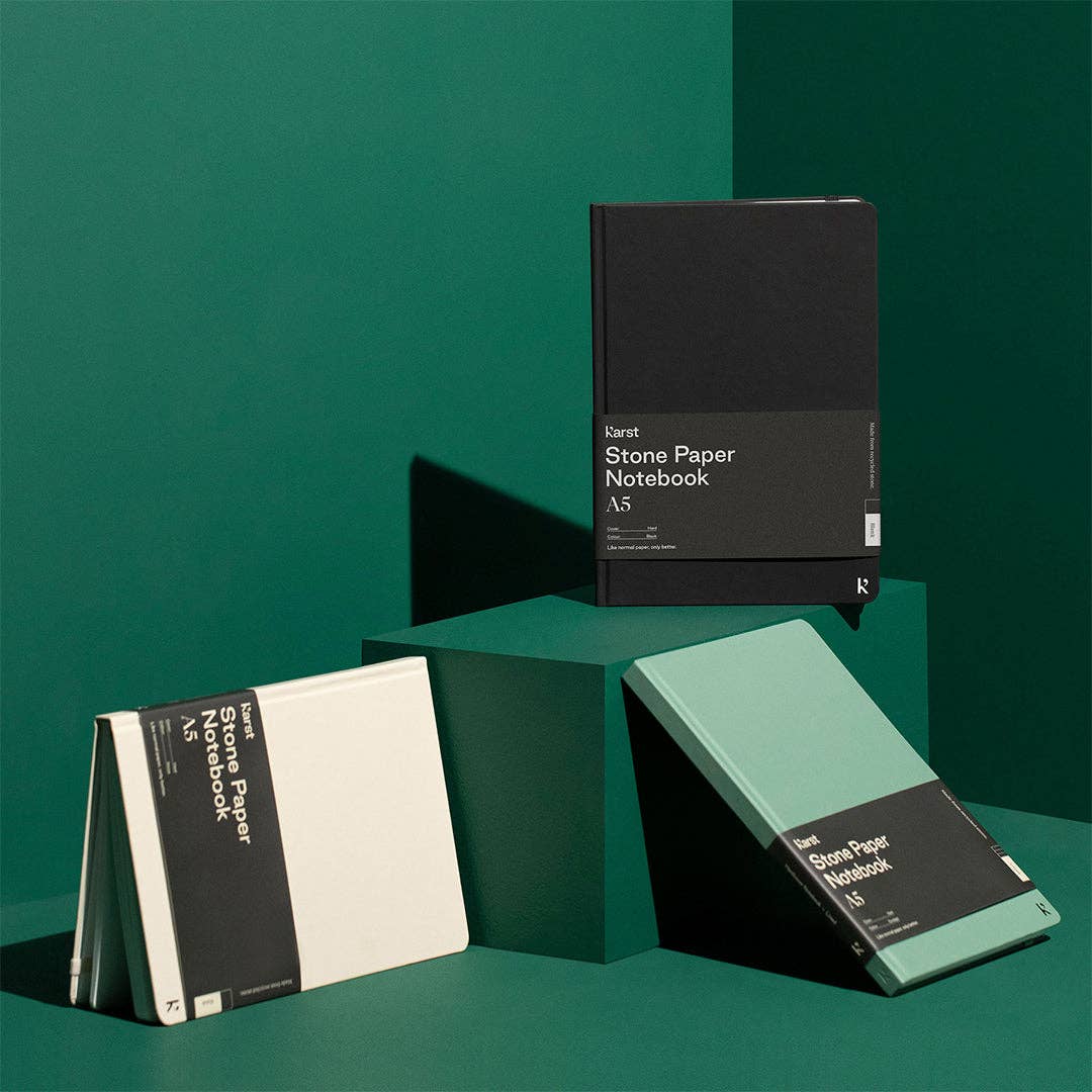 Karst - A5 Hardcover Notebook - Lined: Peony