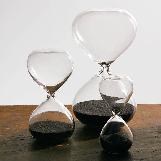 Hourglass/ Large/ 15min: Green