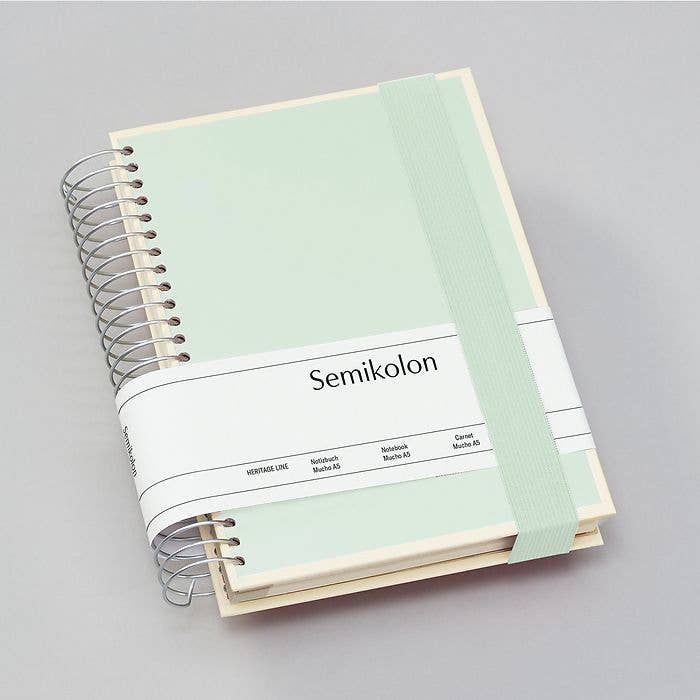 Heritage Line - Spiral Notebook Mucho: Fango / Medium
