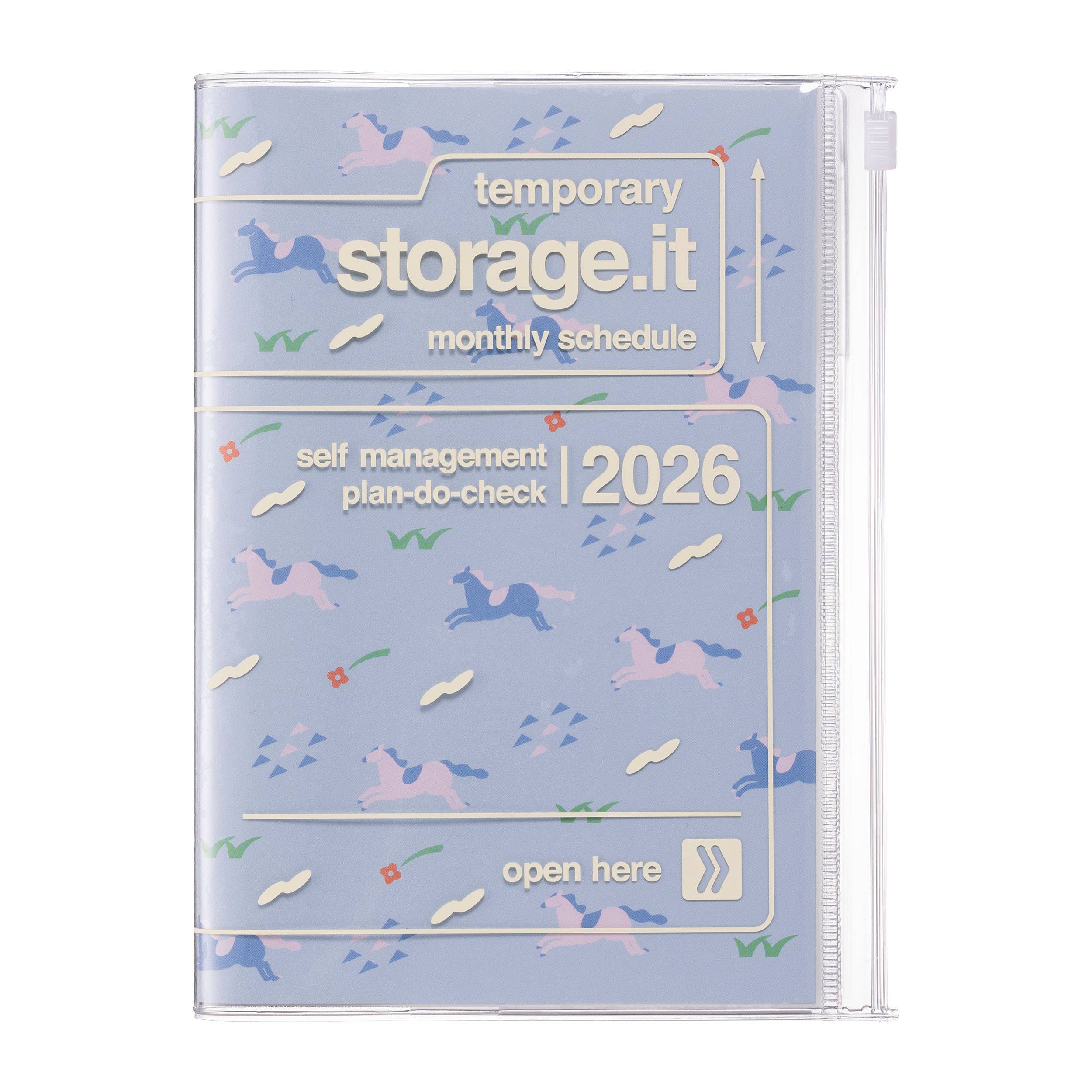Design Planner 2026,Monthly,B6,Storage.it/Horse: MInt