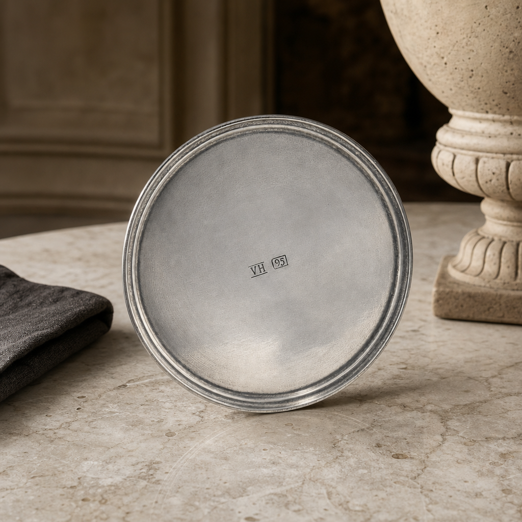 Classic Pewter Wine Coaster