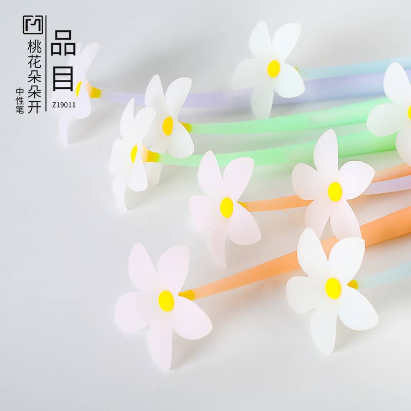 Flower Wiggle Gel Pen