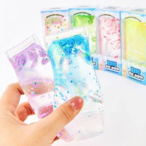 NEW! Toothpaste Tube Chewy Confetti Squishy Fidget