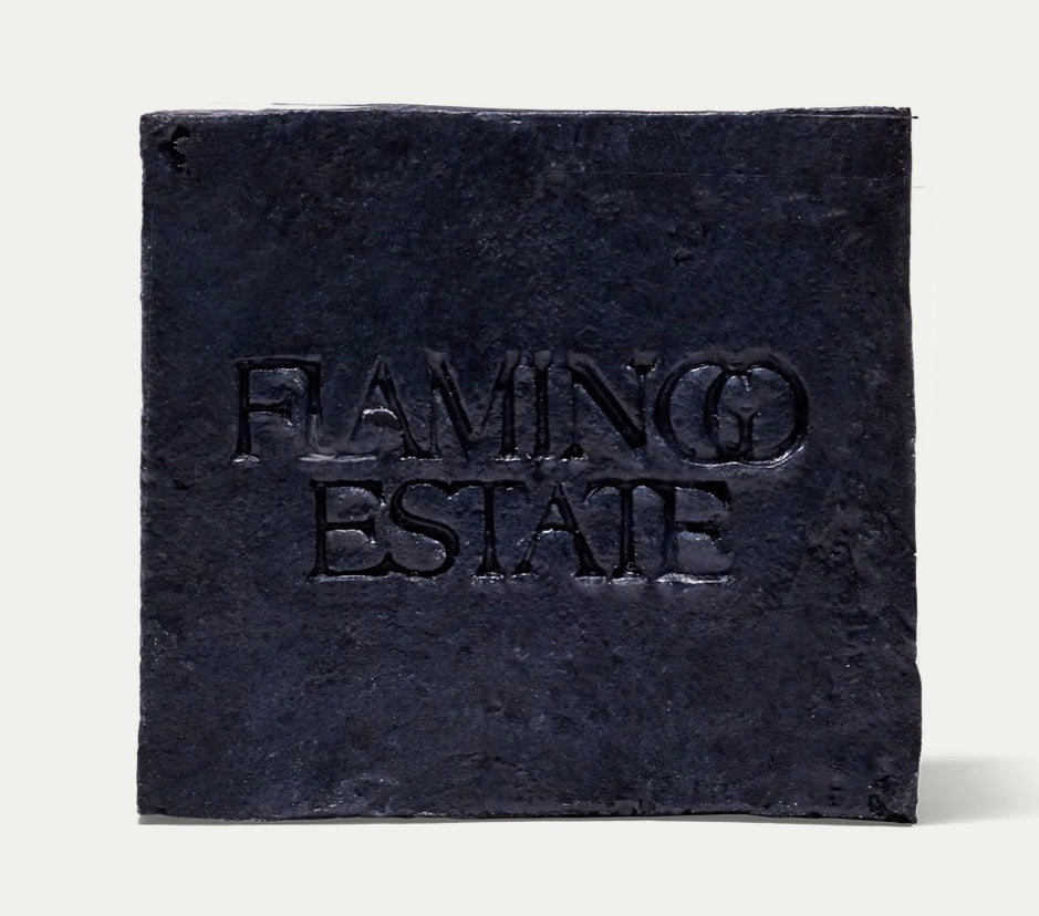Flamingo Estate- Lavender Activated Charcoal Soap Brick 12oz