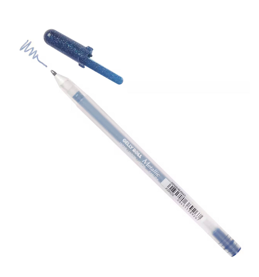 Gelly Roll Metallic Pen - Metallic Blue Black #543