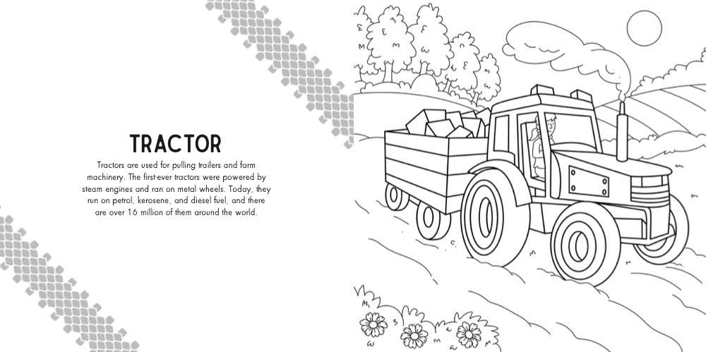 Color Me: Trucks Coloring Book