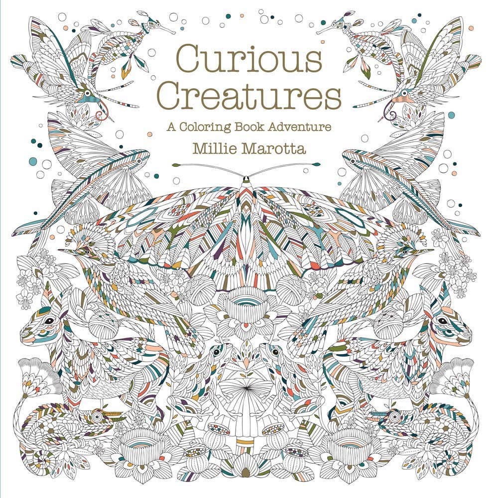 Millie Marotta Curious Creatures Coloring Book