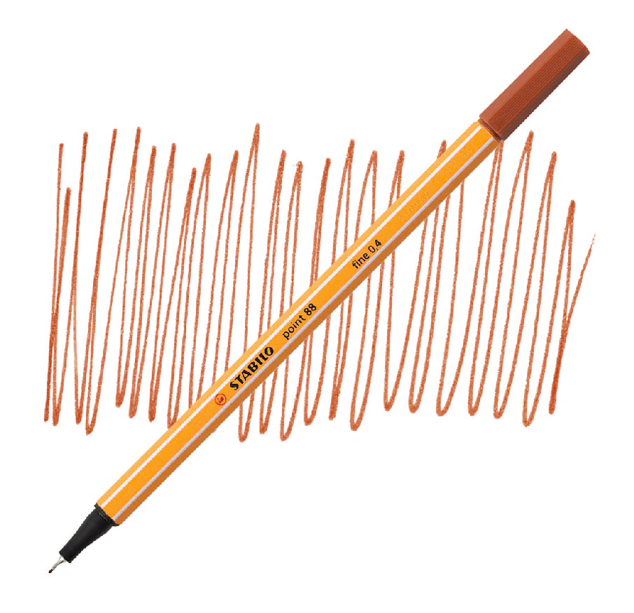 STABILO Point 88 Fineliner - Sanguine 38