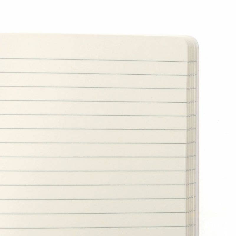 Soft PP Notebook Ruled / A6: White