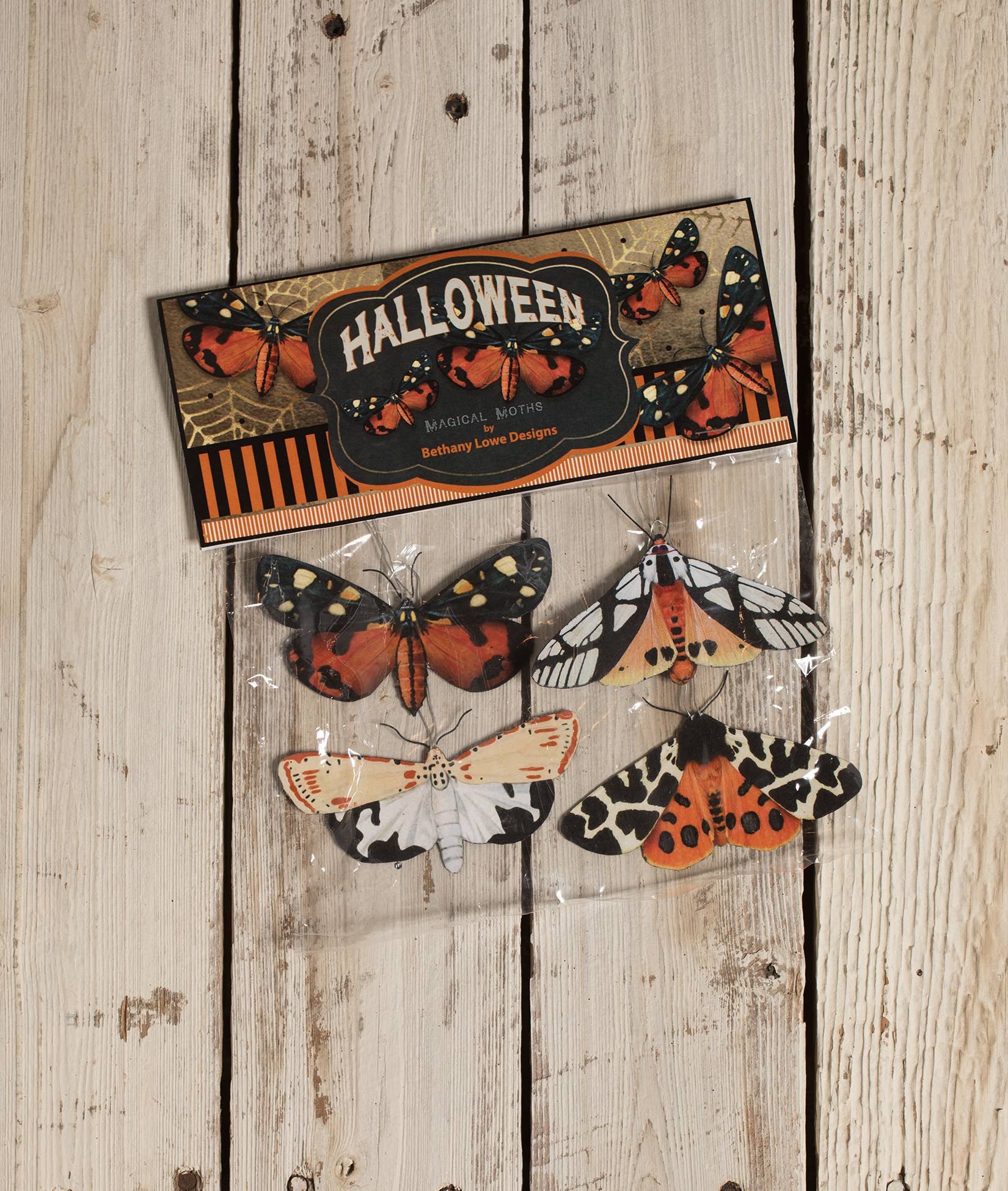 Halloween Moth Eclipse Ornaments S4