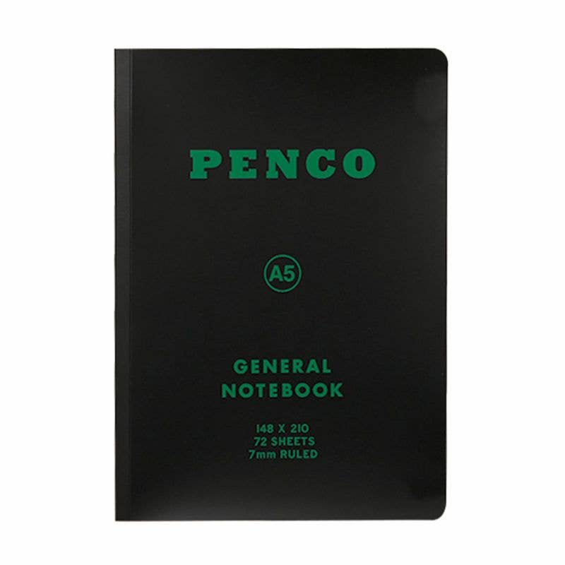 Soft PP Notebook Ruled / A5: Green