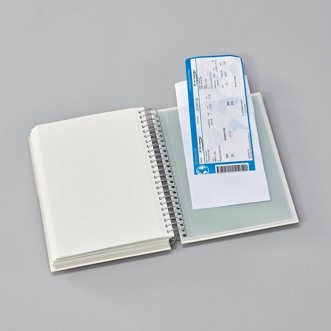 Heritage Line - Spiral Notebook Mucho: Orange / Medium