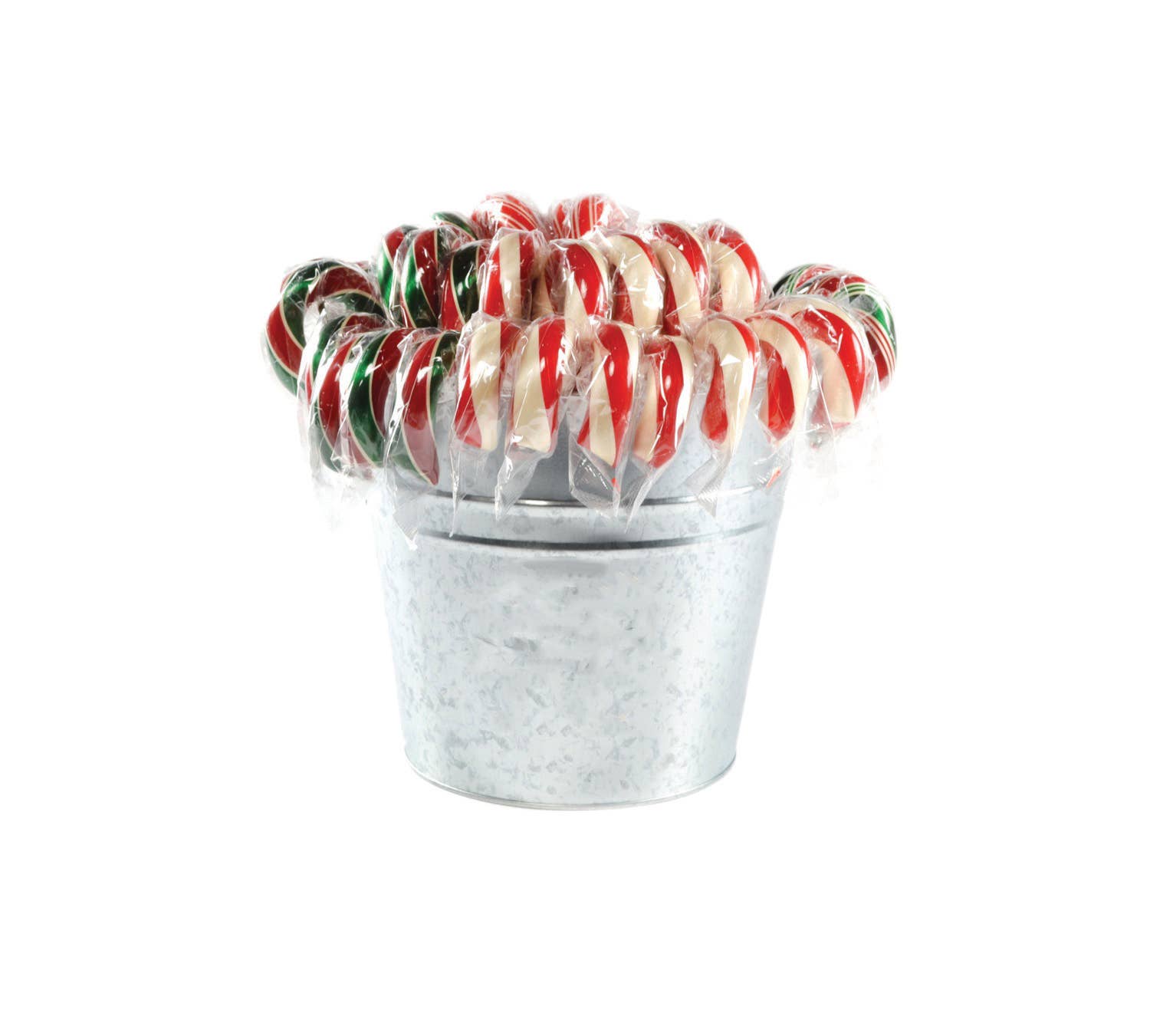 Candy Cane Bucket for Display