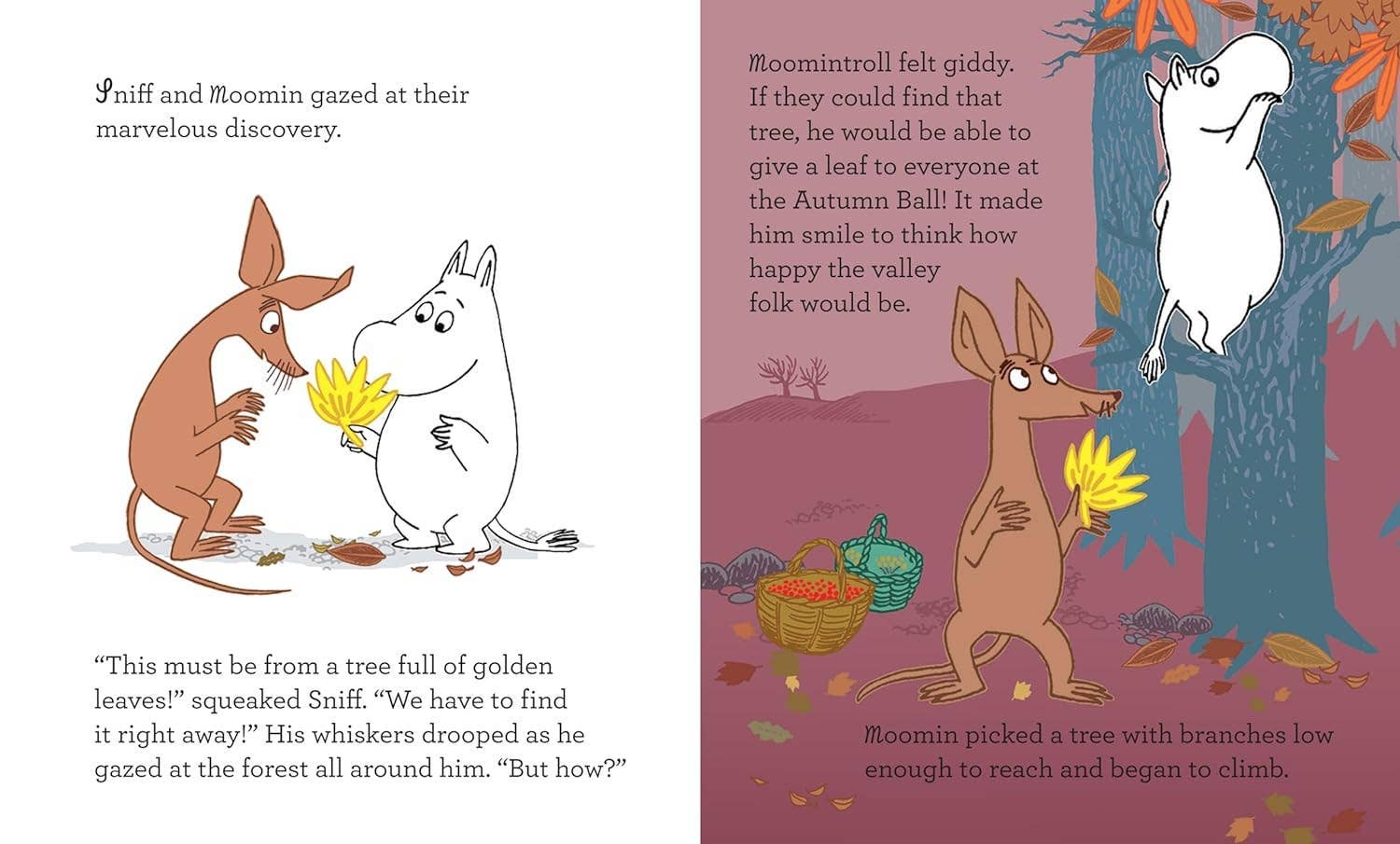 Moomin and the Golden Leaf by Tove Jansson