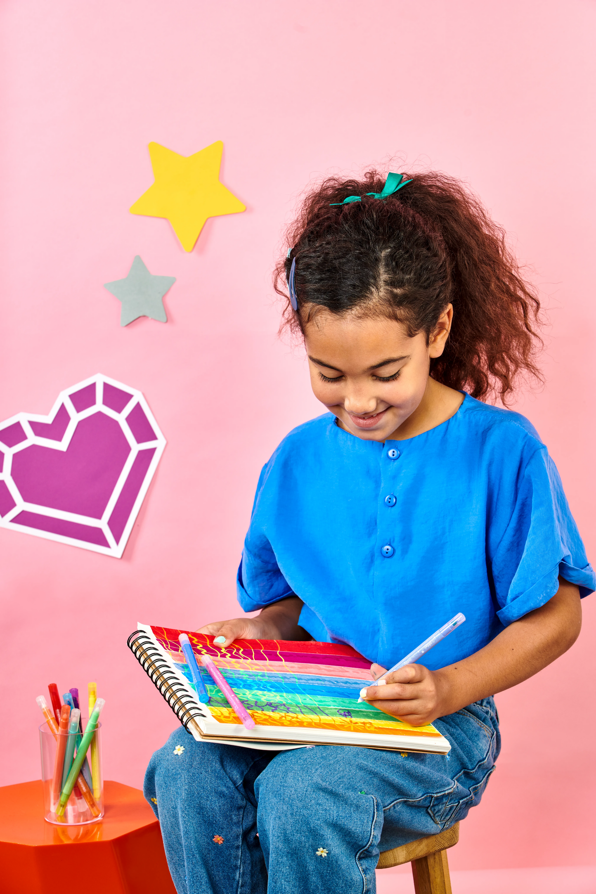 Switch-Eroo Sparkle Glittery Color Changing Markers- 12 pc