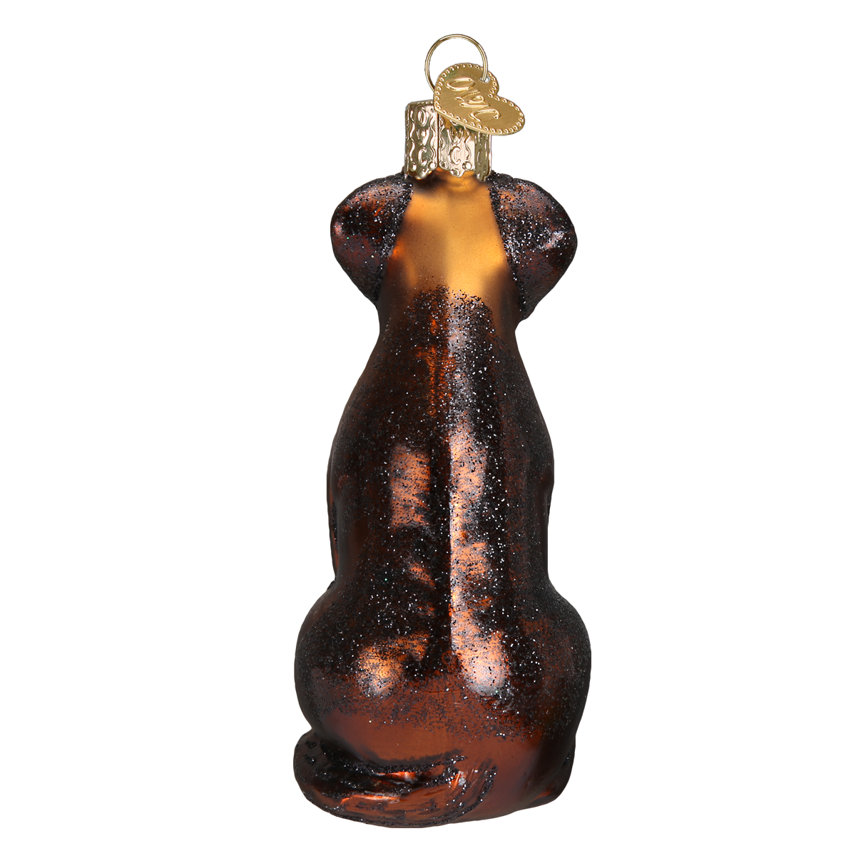 Chocolate Labrador Ornament