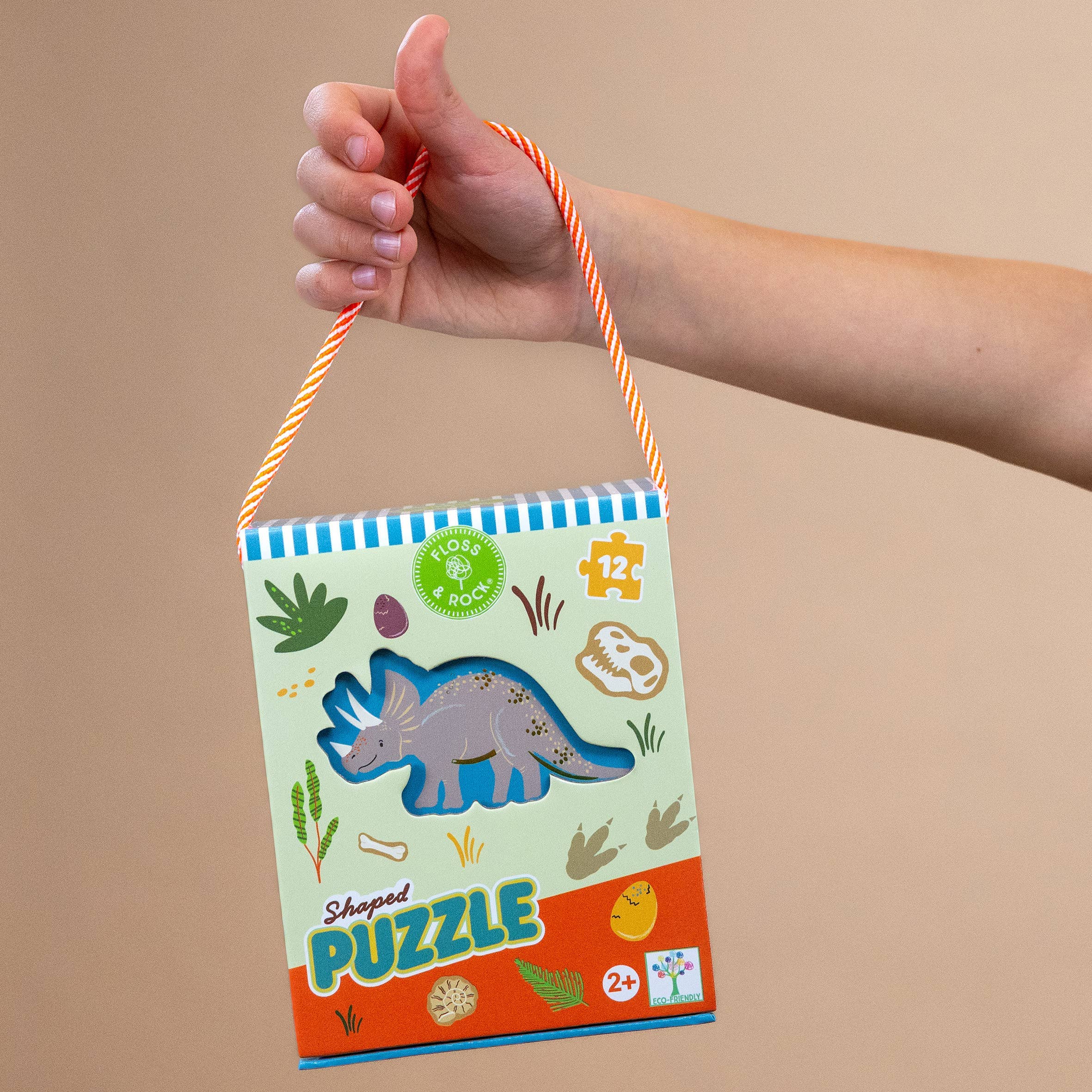 Dinosaur 12pc Shaped Jigsaw Puzzle