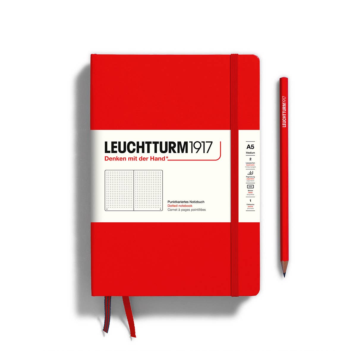Notebooks - Medium (A5): Lilac / Hardcover / Plain