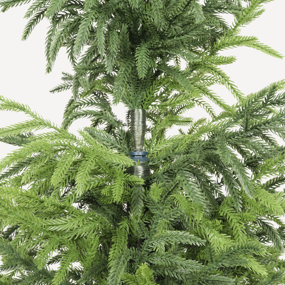 Artificial Pine Tree in Black Pot, 4- or 5-Foot, Single or Set of 2: 4' / 1pc/set