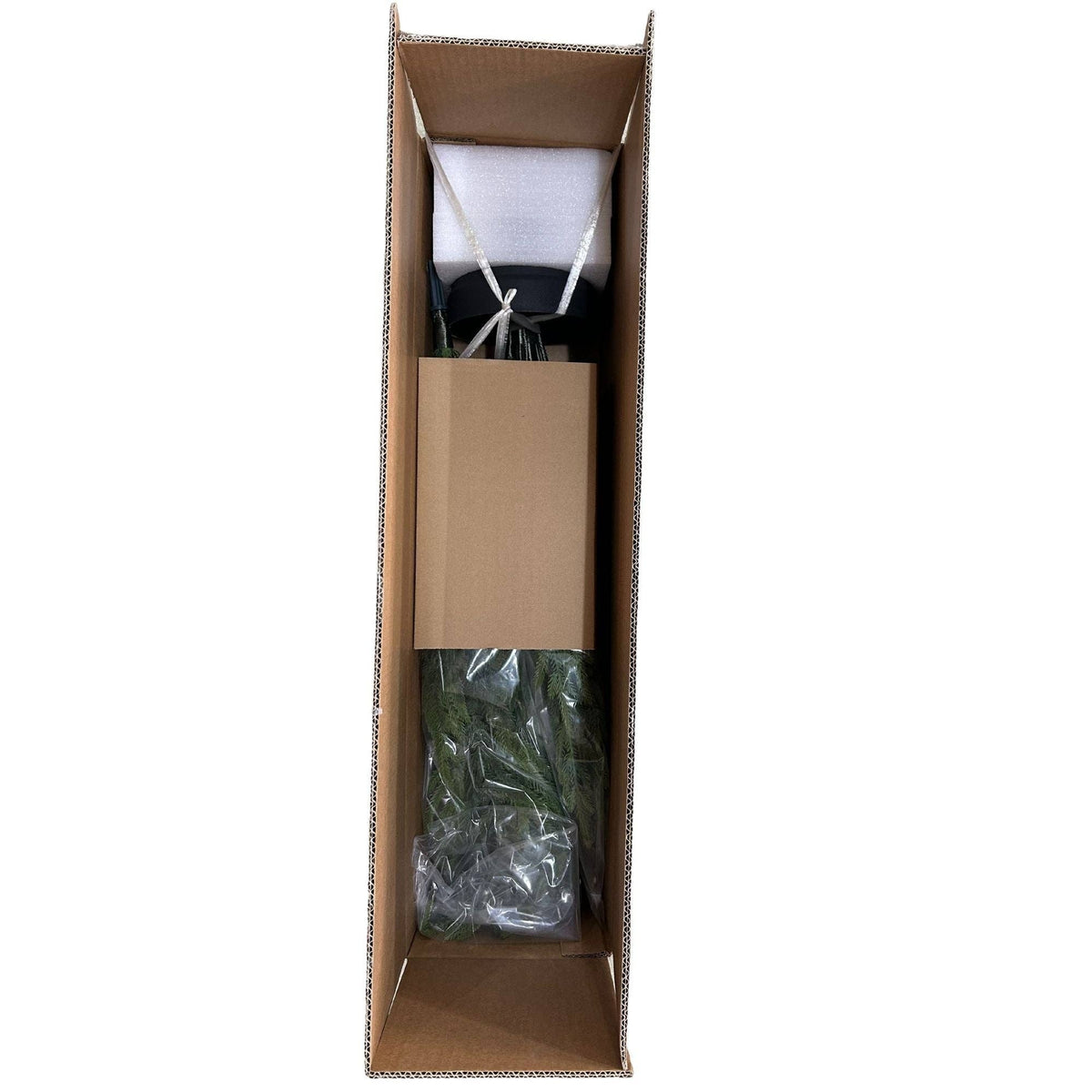 Artificial Pine Tree in Black Pot, 4- or 5-Foot, Single or Set of 2: 4' / 1pc/set