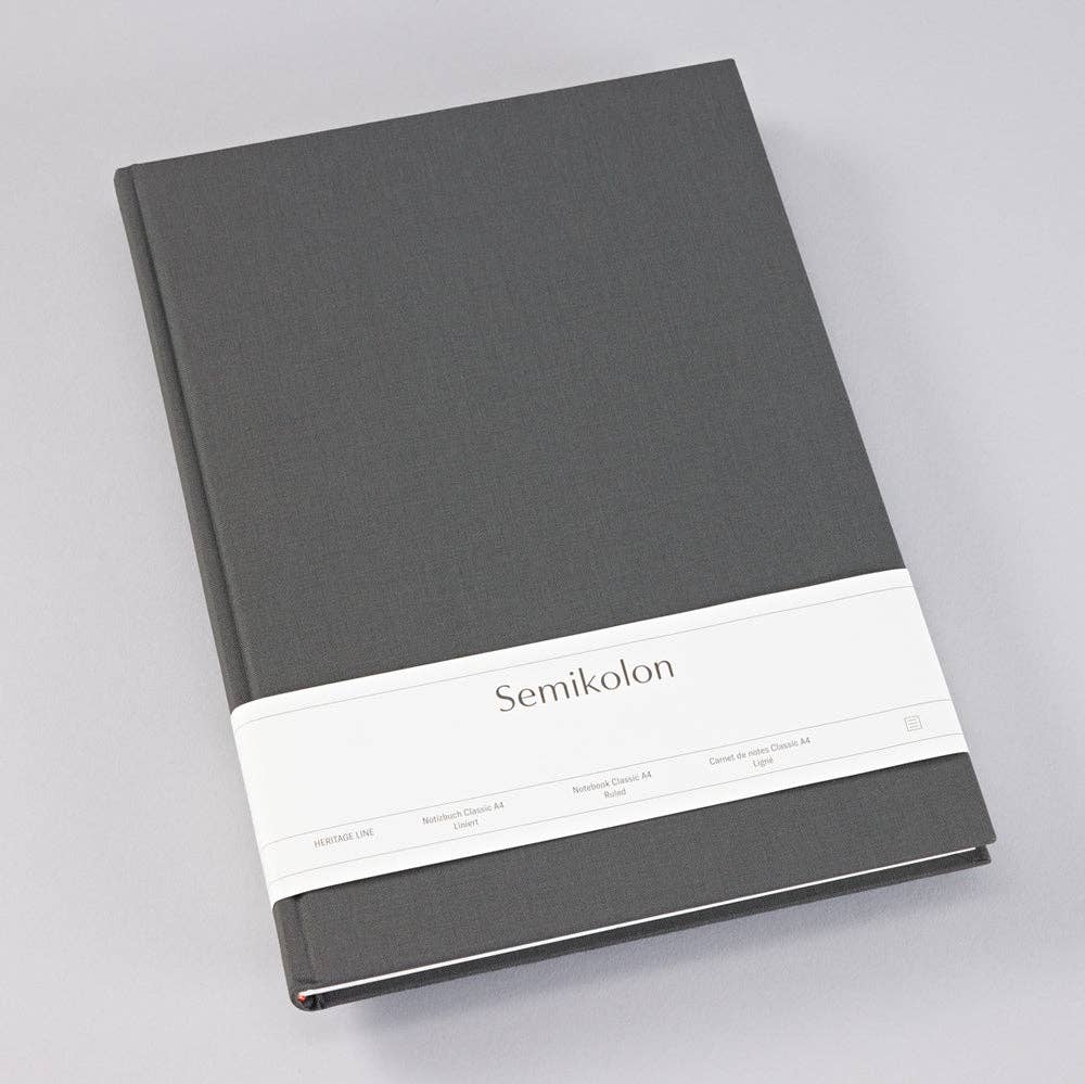 Notebook Classic A4: Green / Ruled