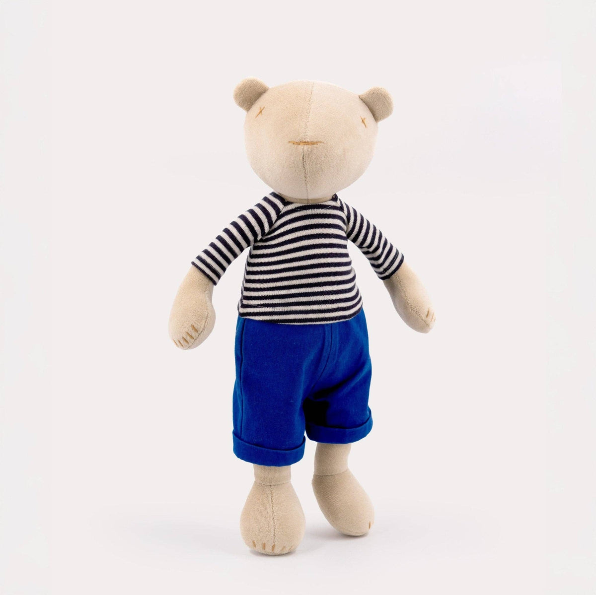 JERMAINE THE TEDDY BEAR - L: No clothing / Orange