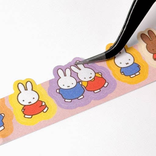 Miffy Cute Deco Roll Stickers – Washi Tape Style