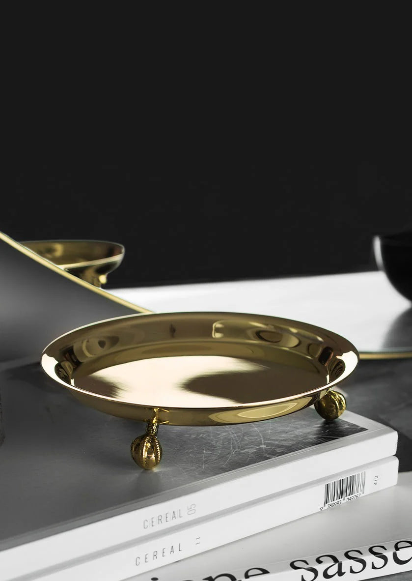 Skultuna Claw Tray - Brass